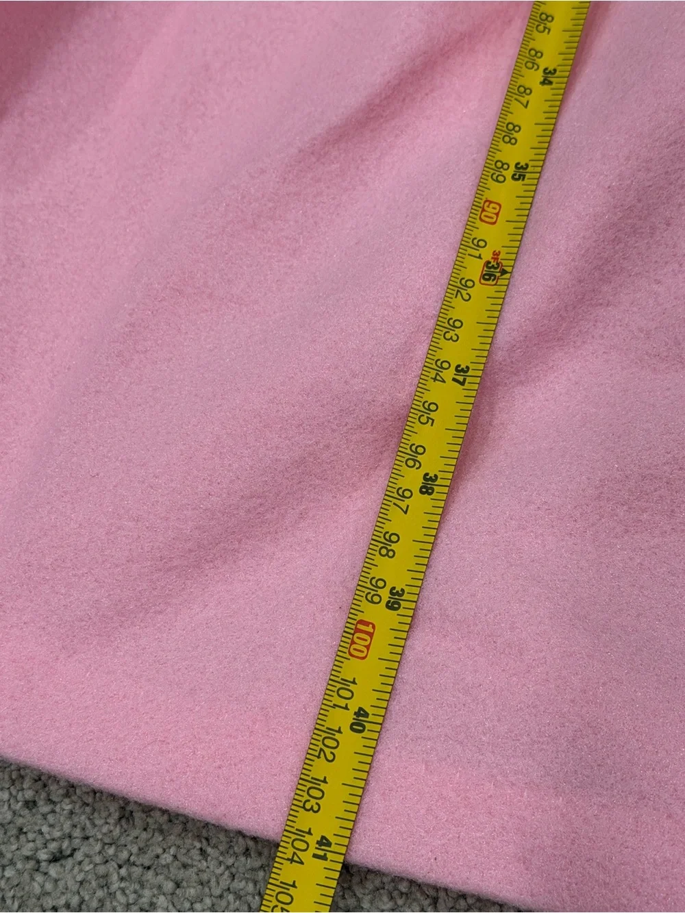 1990s Vintage Jackie's Girls Fleece Robe Satin Girls Sz 12 USA 90s Deadstock